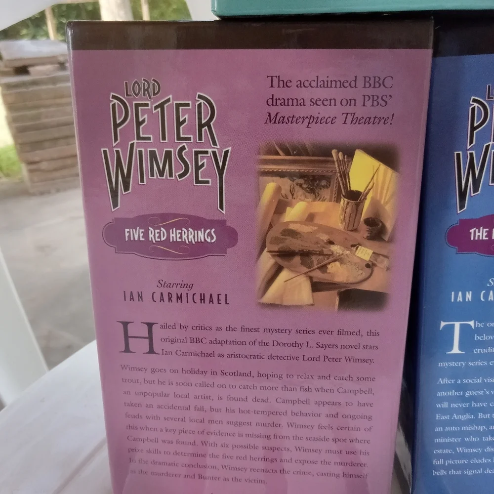 Lord PETER WIMSEY VHS